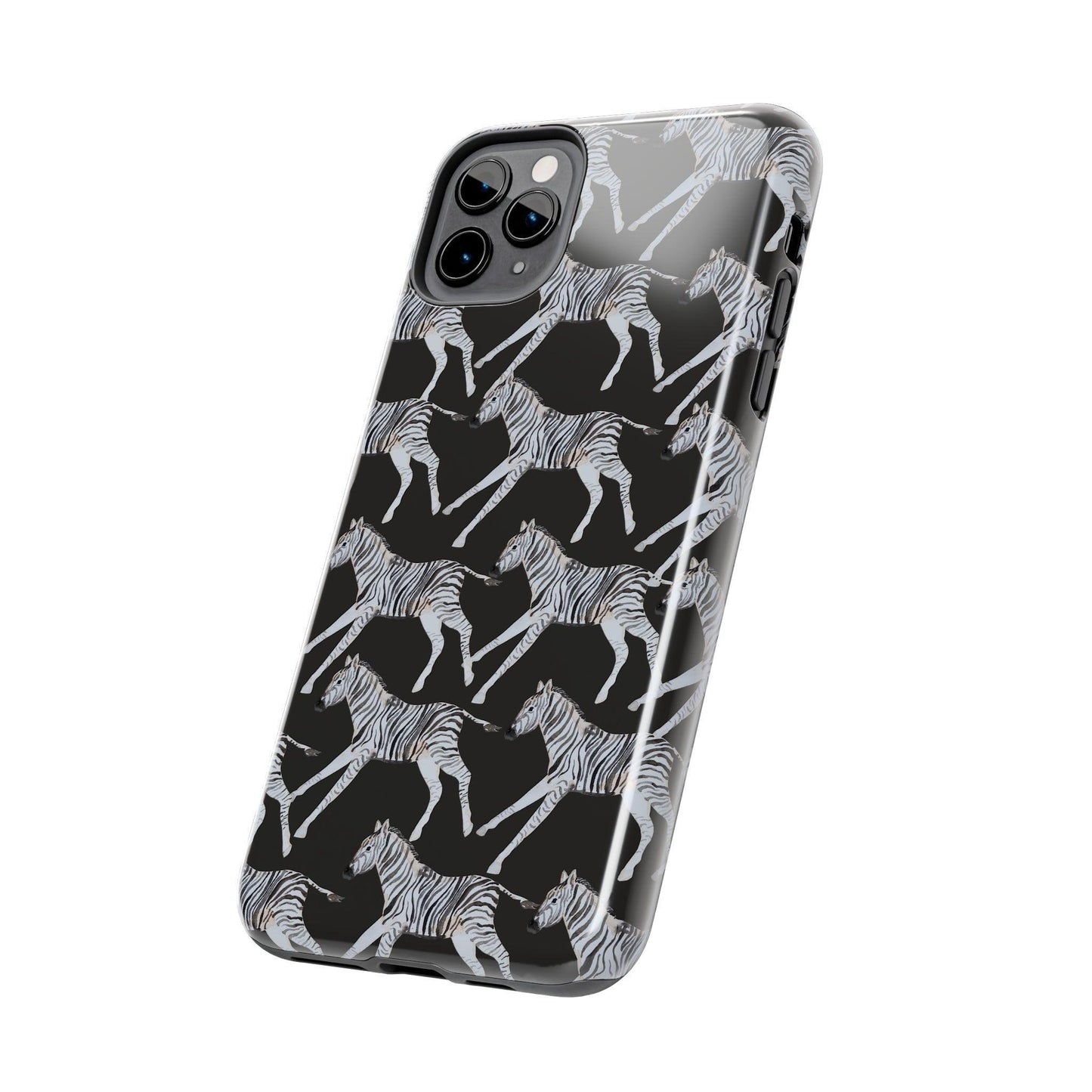 Zebra Print Phone Case - Departures Print Shop