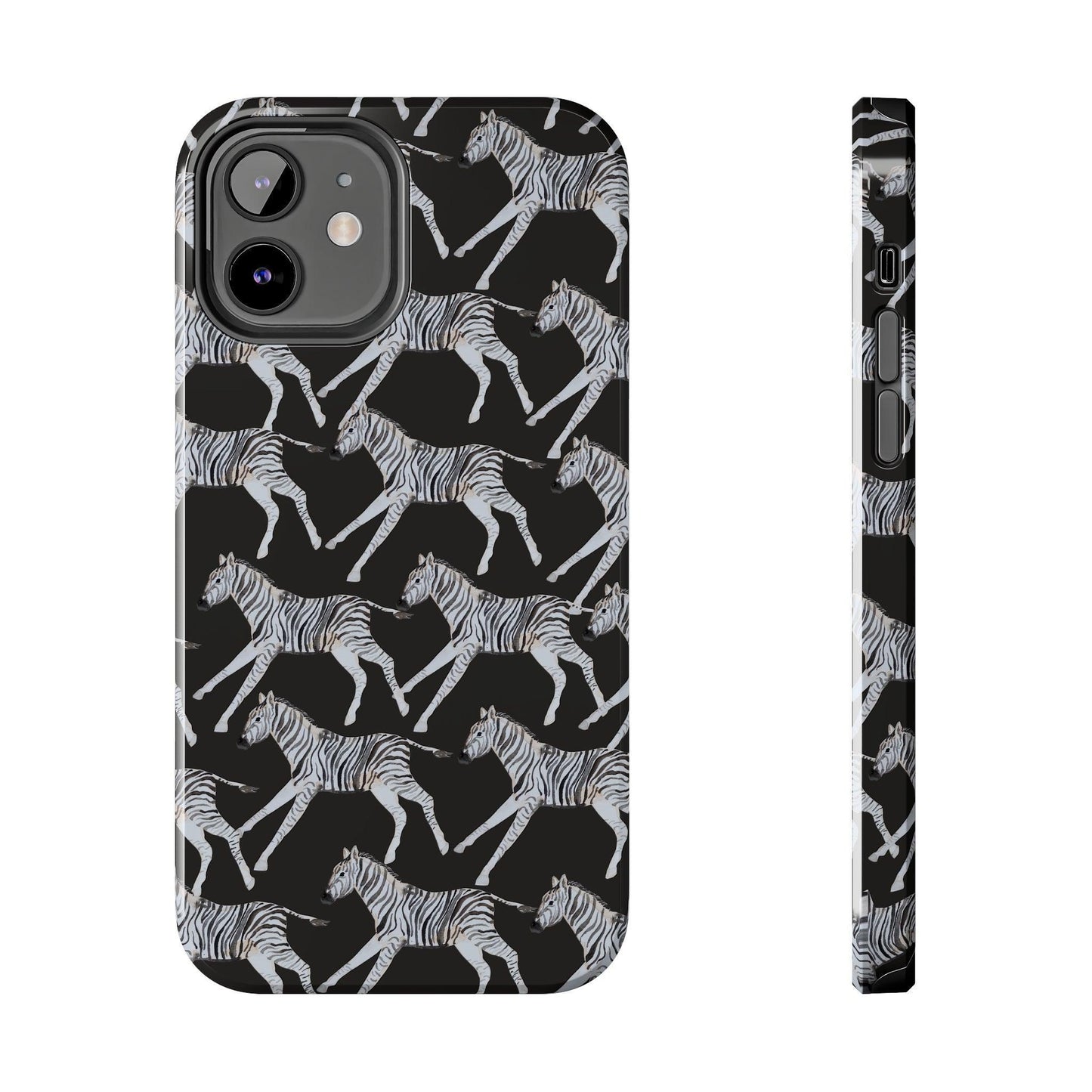 Zebra Print Phone Case - Departures Print Shop