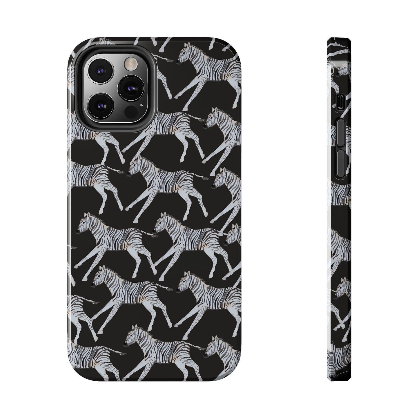 Zebra Print Phone Case - Departures Print Shop