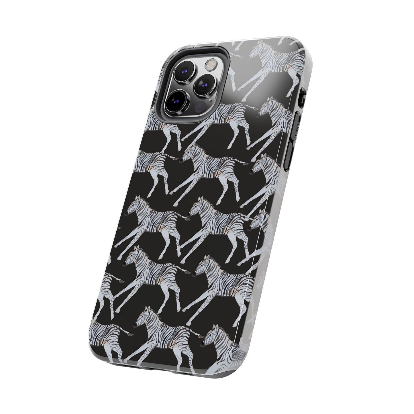 Zebra Print Phone Case - Departures Print Shop