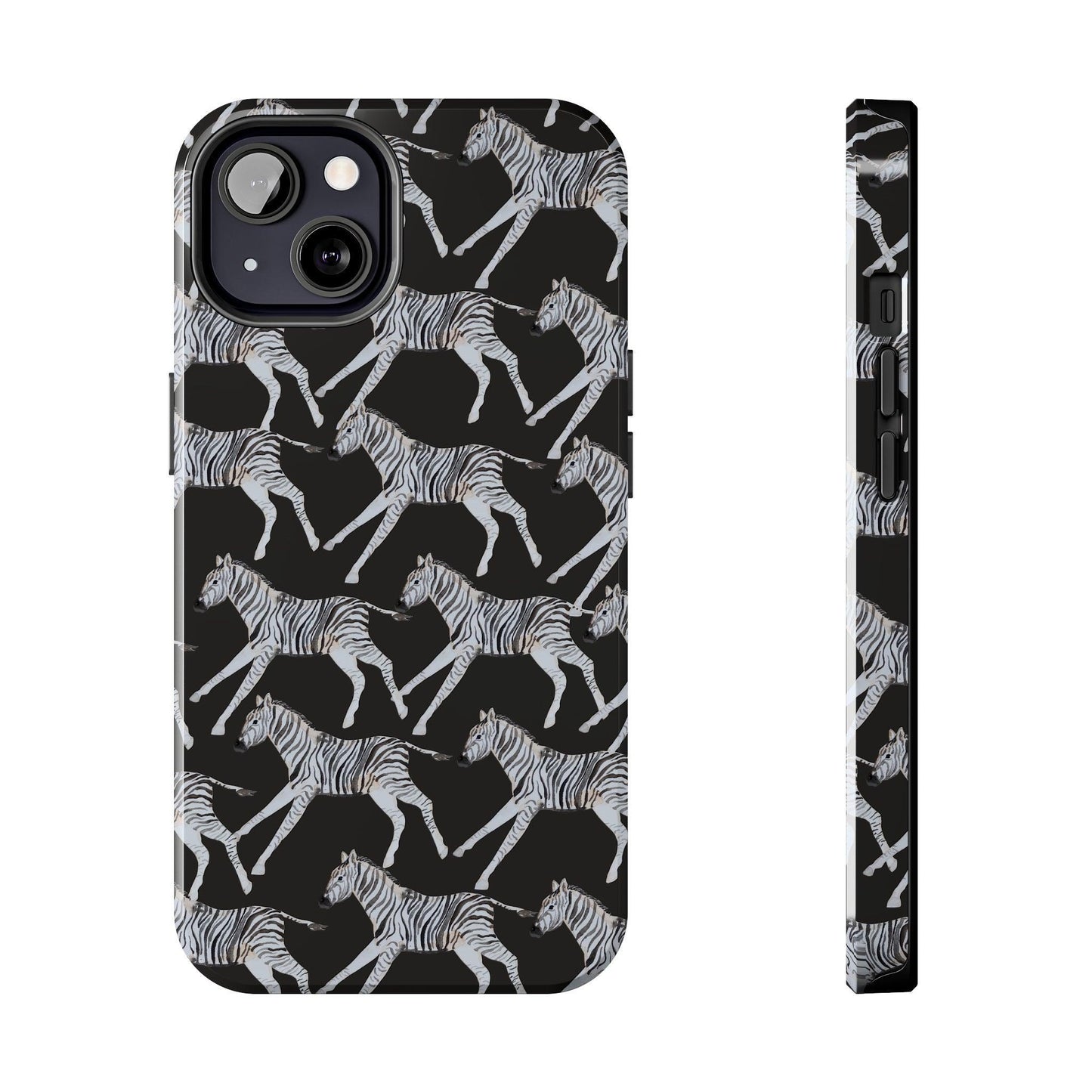 Zebra Print Phone Case - Departures Print Shop