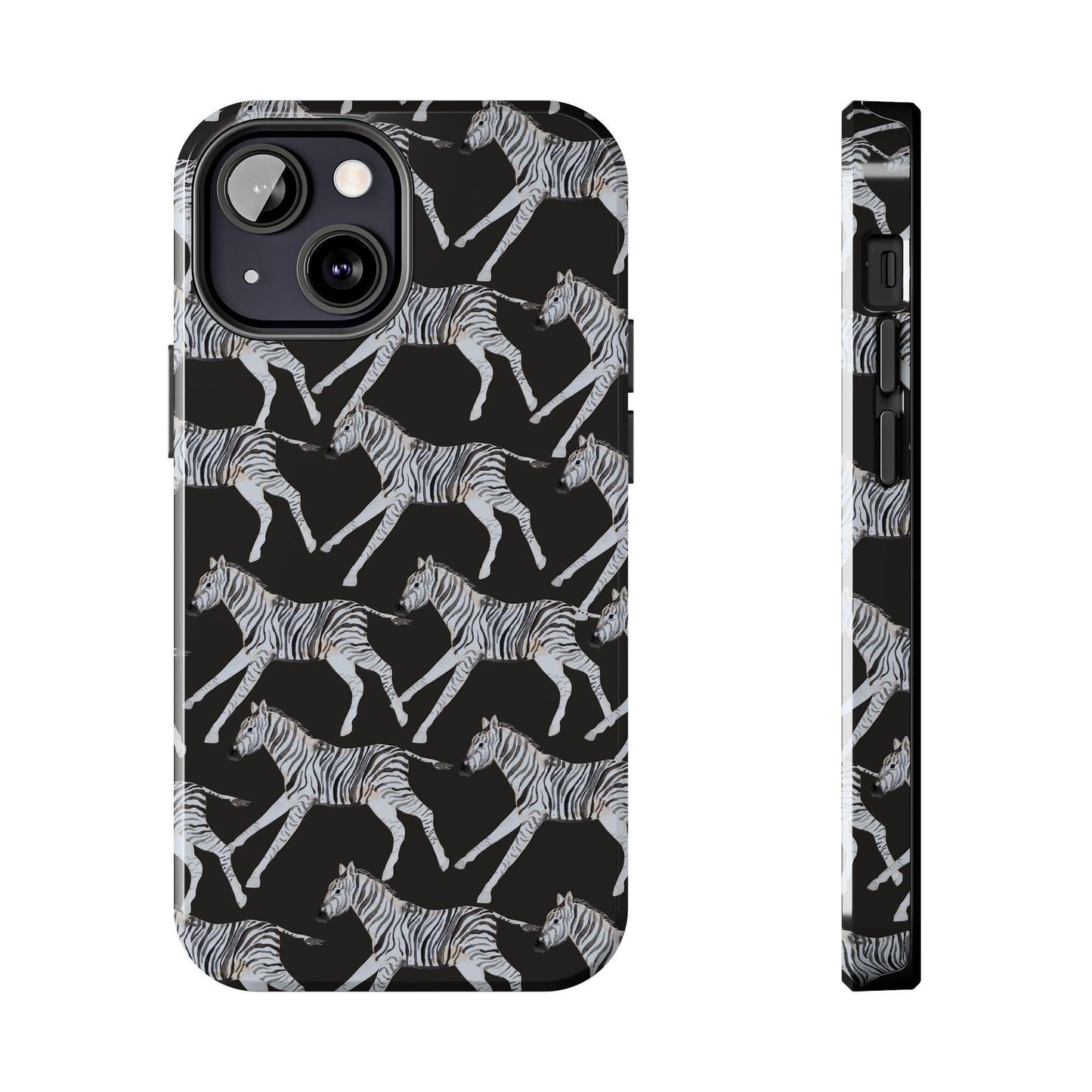 Zebra Print Phone Case - Departures Print Shop