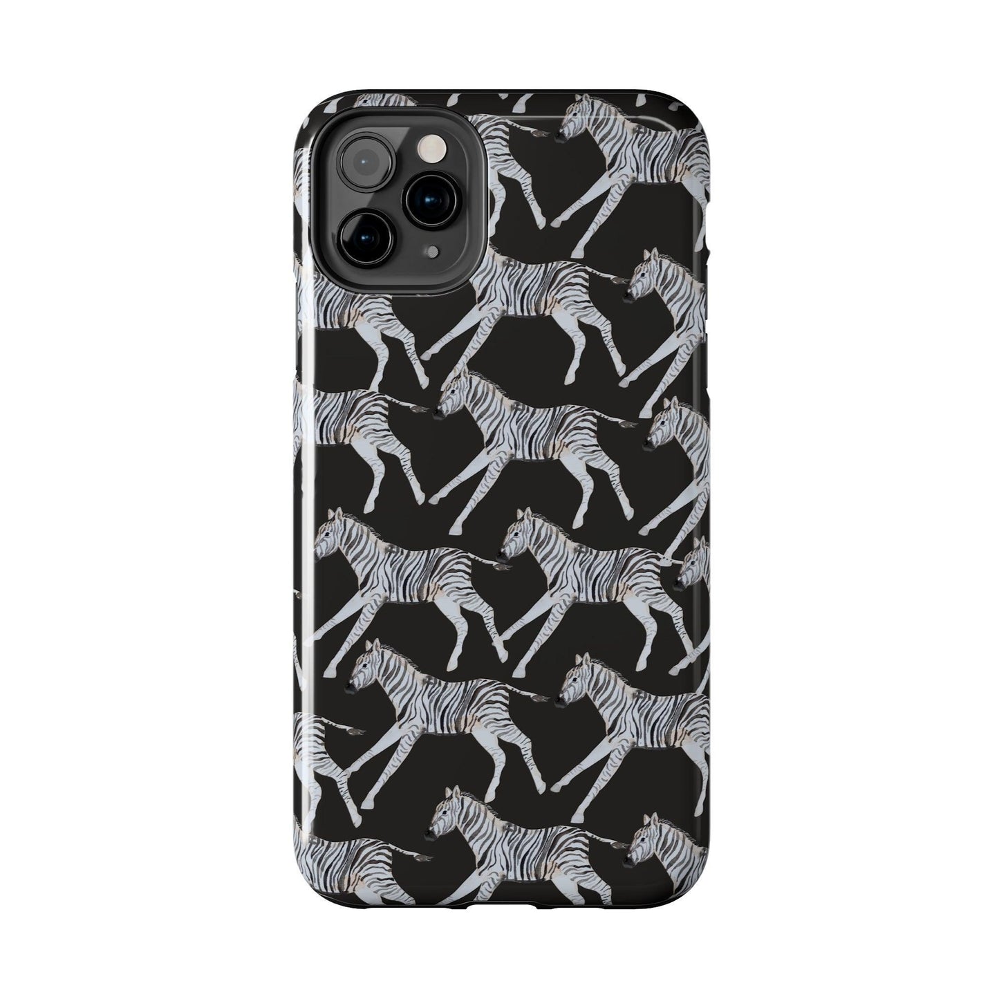 Zebra Print Phone Case - Departures Print Shop
