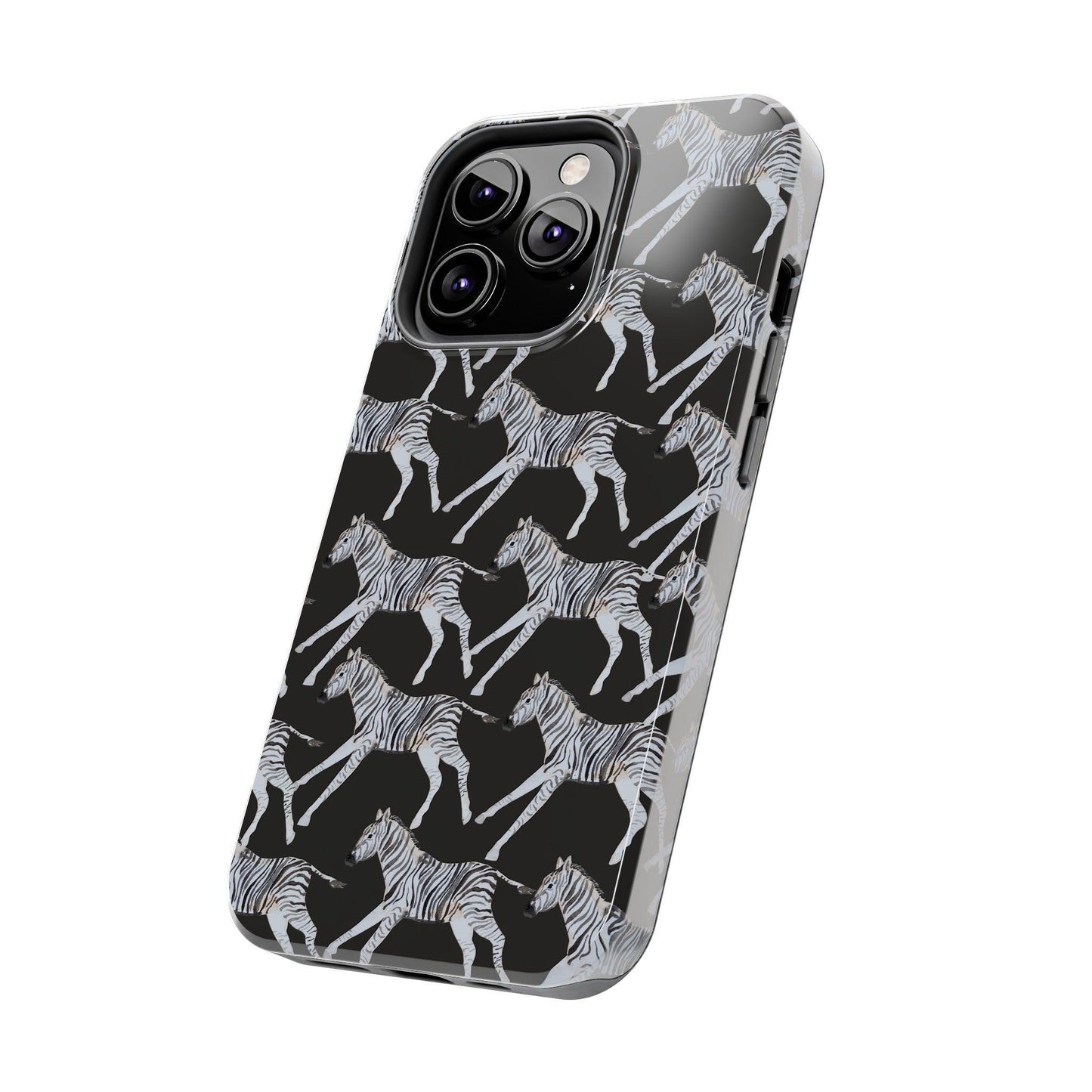 Zebra Print Phone Case - Departures Print Shop
