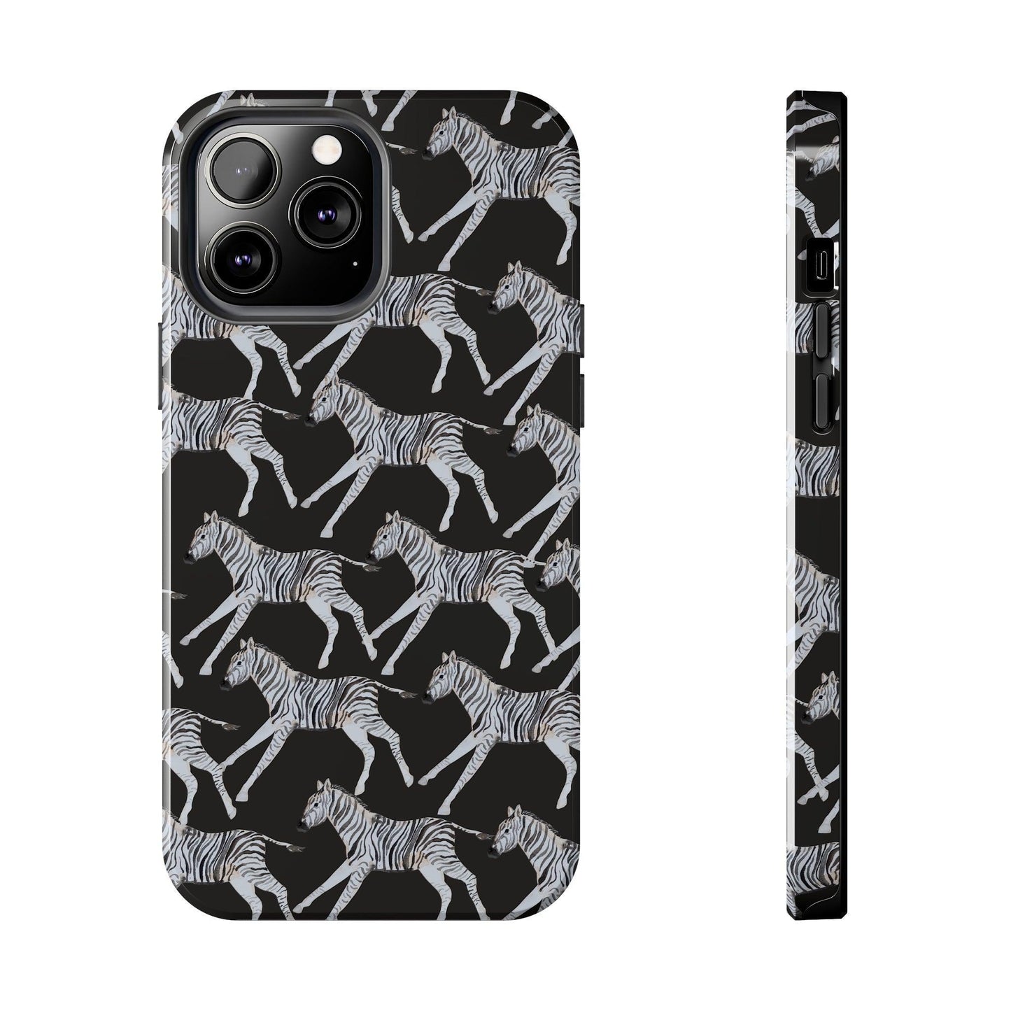 Zebra Print Phone Case - Departures Print Shop