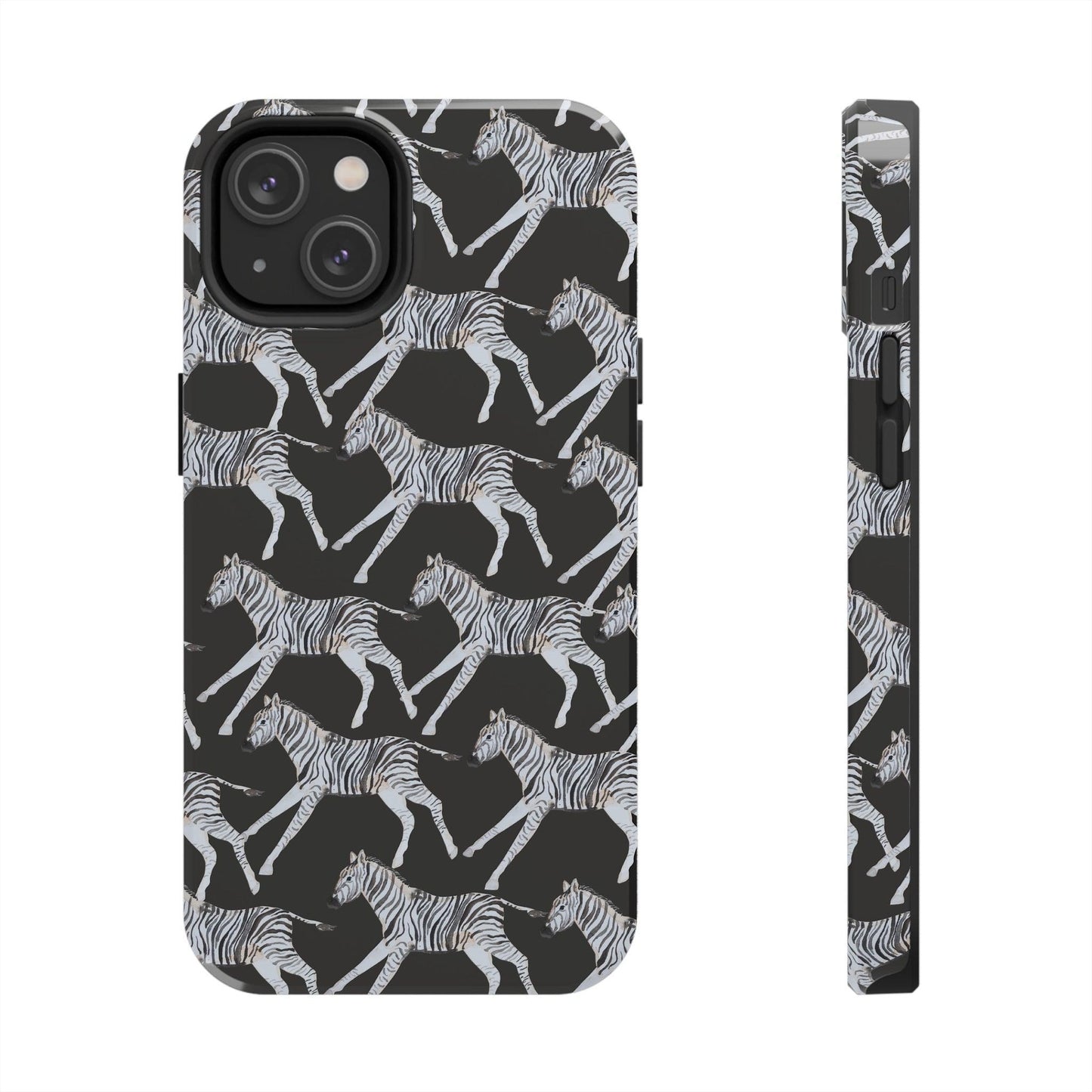 Zebra Print Phone Case - Departures Print Shop