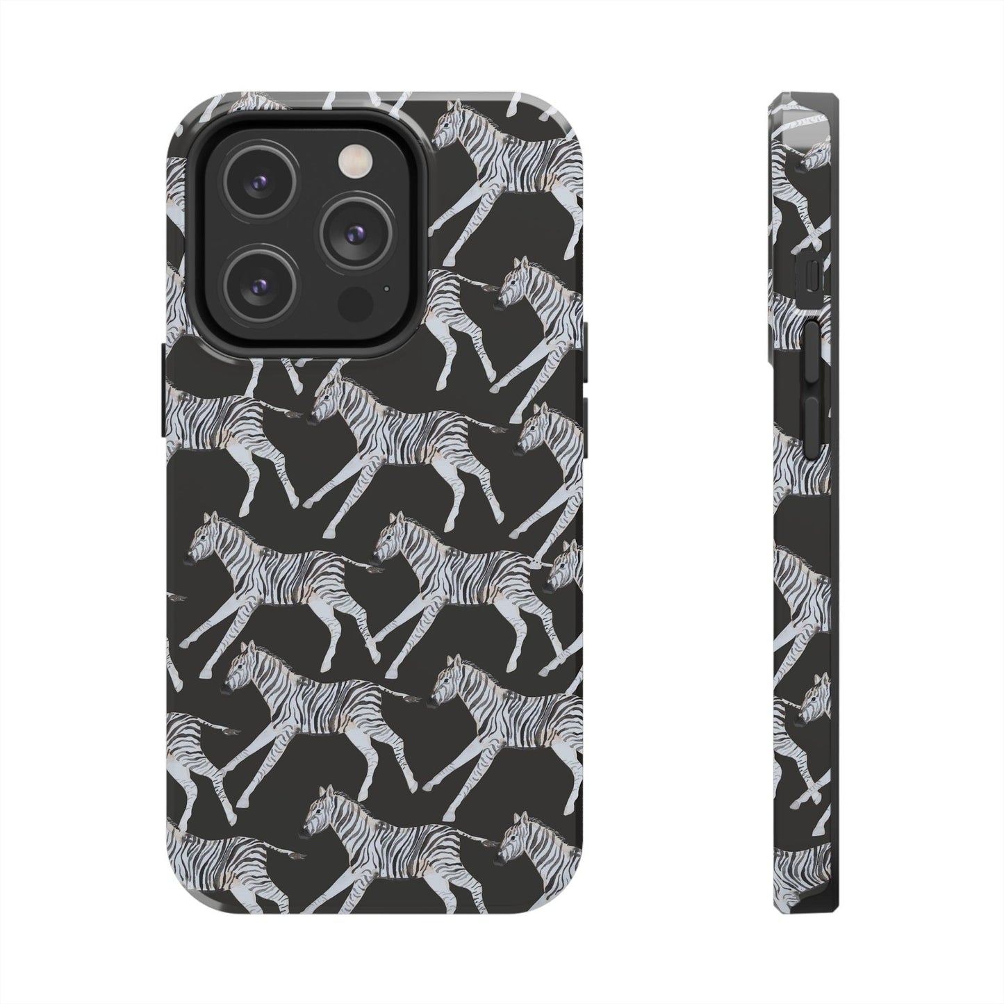 Zebra Print Phone Case - Departures Print Shop