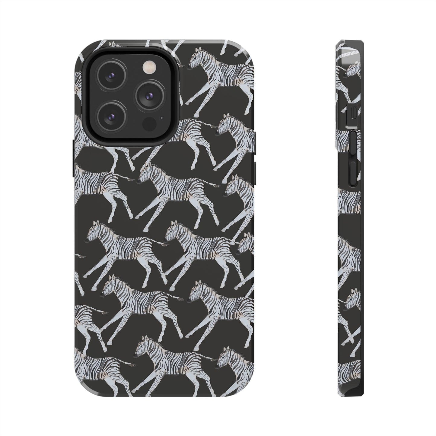 Zebra Print Phone Case - Departures Print Shop