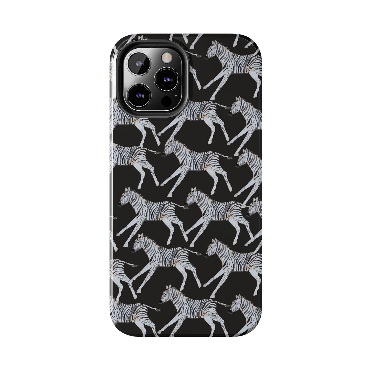 Zebra Print Phone Case - Departures Print Shop