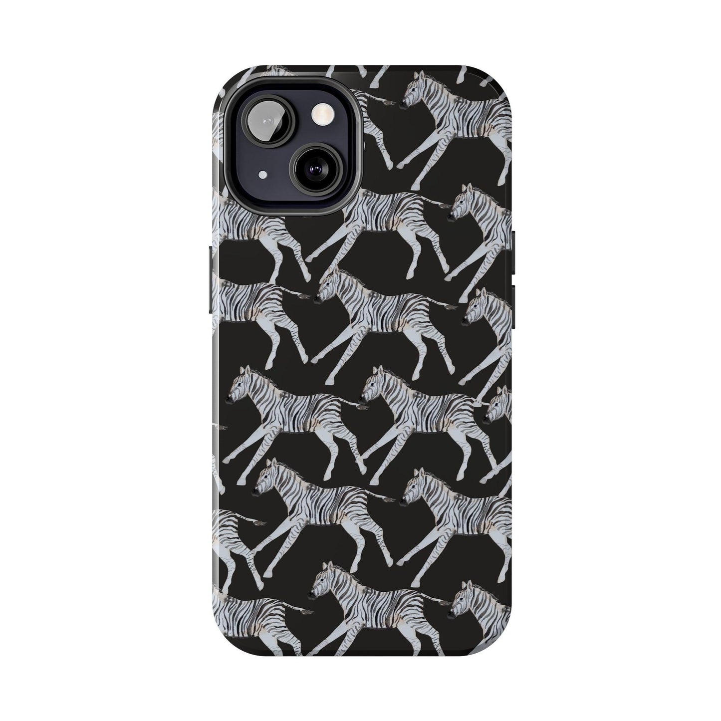 Zebra Print Phone Case - Departures Print Shop