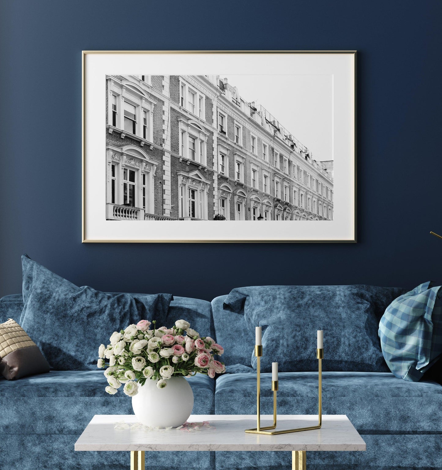 B&W Notting Hill I | London Print - Departures Print Shop