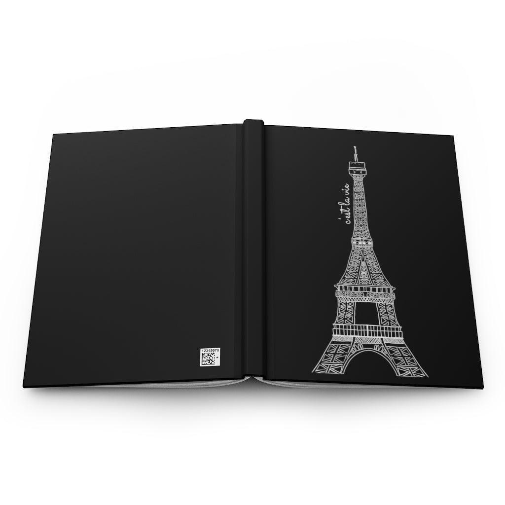 Eiffel Tower Hardcover Notebook - Departures Print Shop
