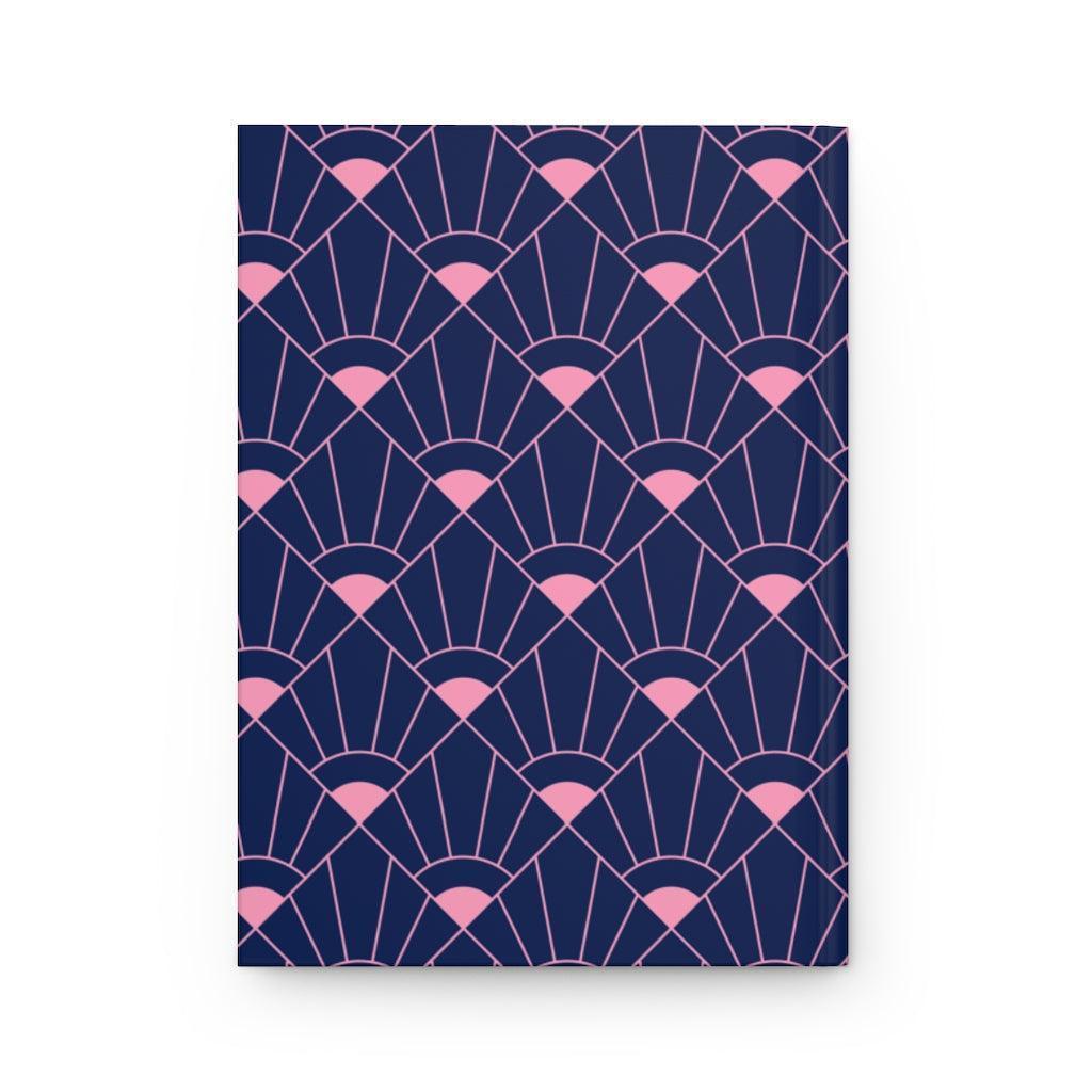 Hidden Gem | Geometric Print Hardcover Notebook - Departures Print Shop