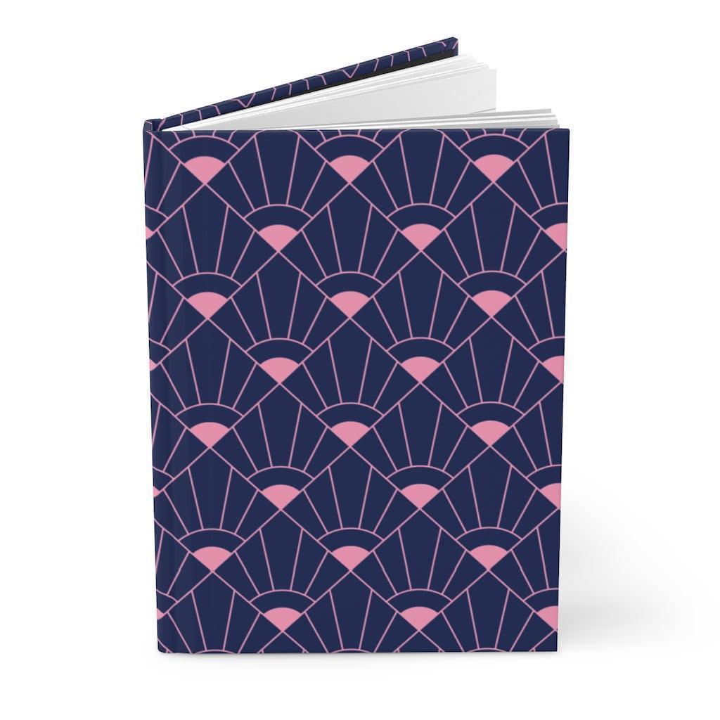Hidden Gem | Geometric Print Hardcover Notebook - Departures Print Shop