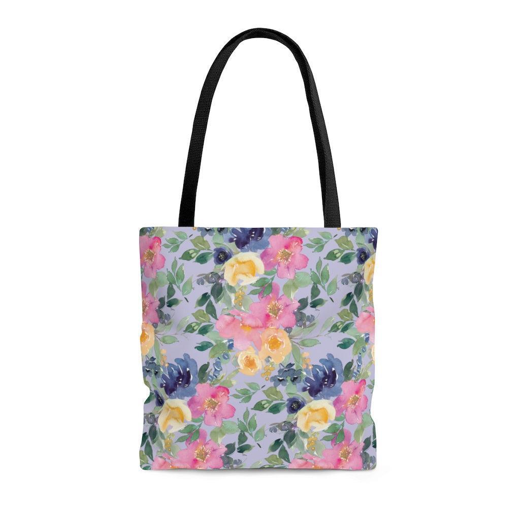 In The Garden | Floral Print Tote Bag - Departures Print Shop