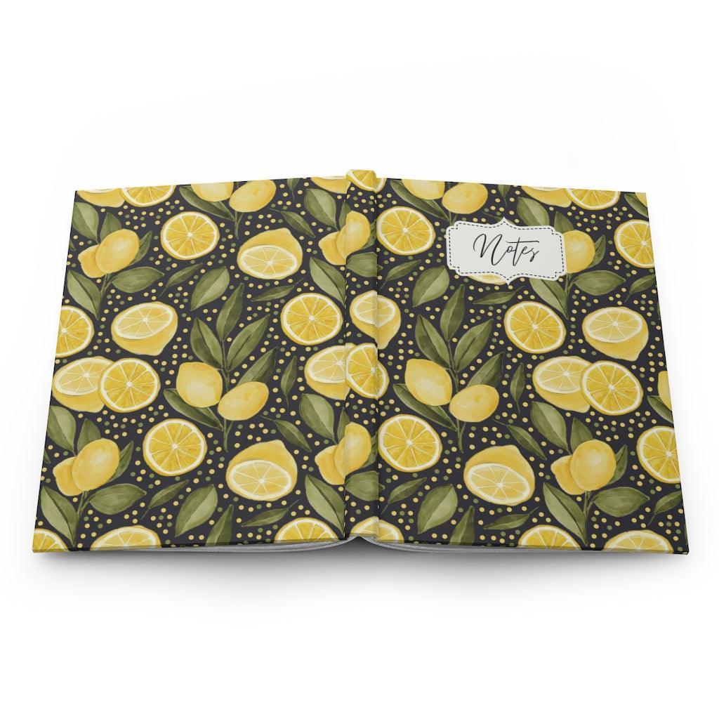 Limoncello | Lemon Print Notebook - Departures Print Shop