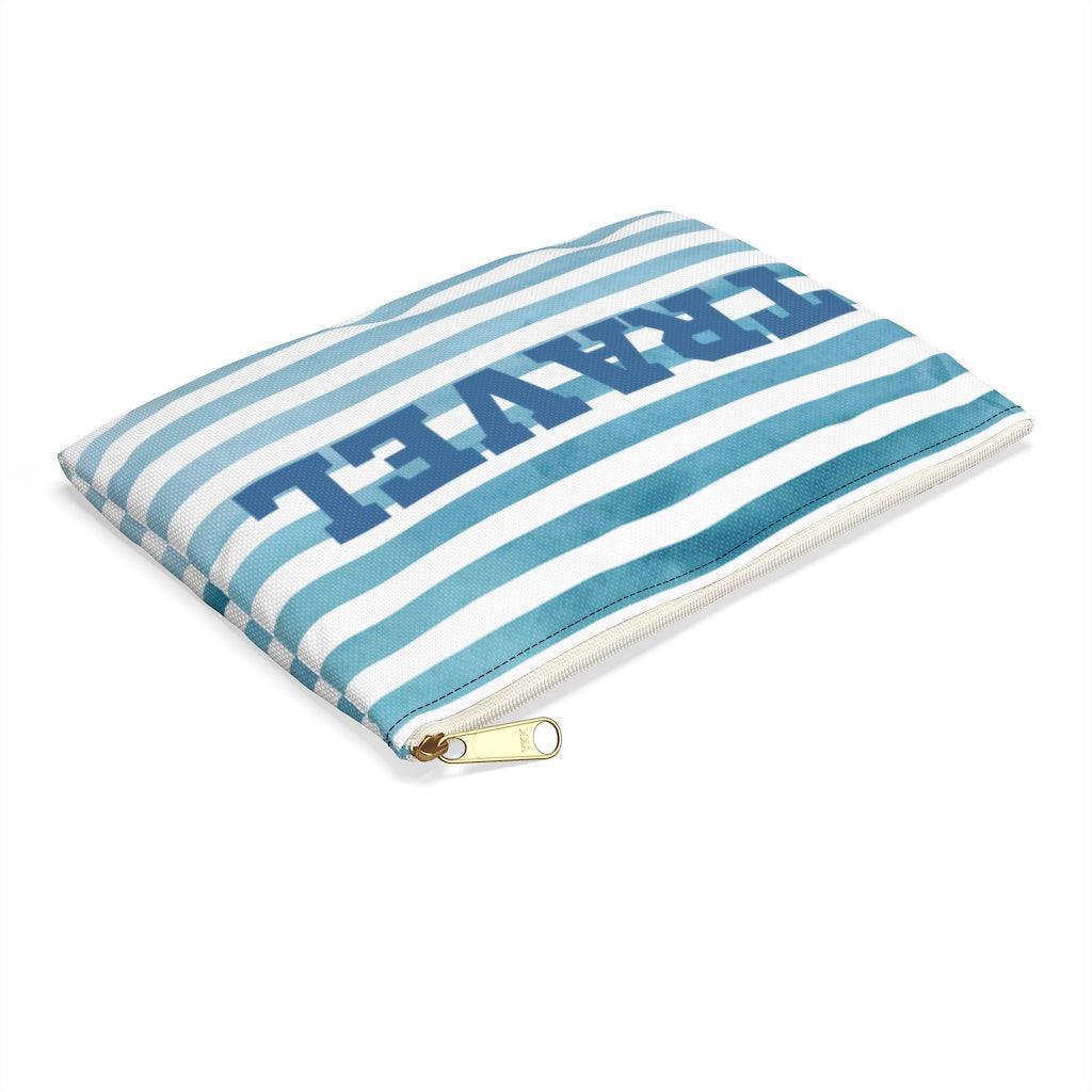 Ocean Blue | Striped Tote Bag - Departures Print Shop