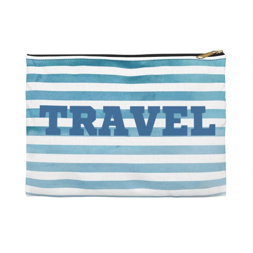 Ocean Blue | Striped Tote Bag - Departures Print Shop
