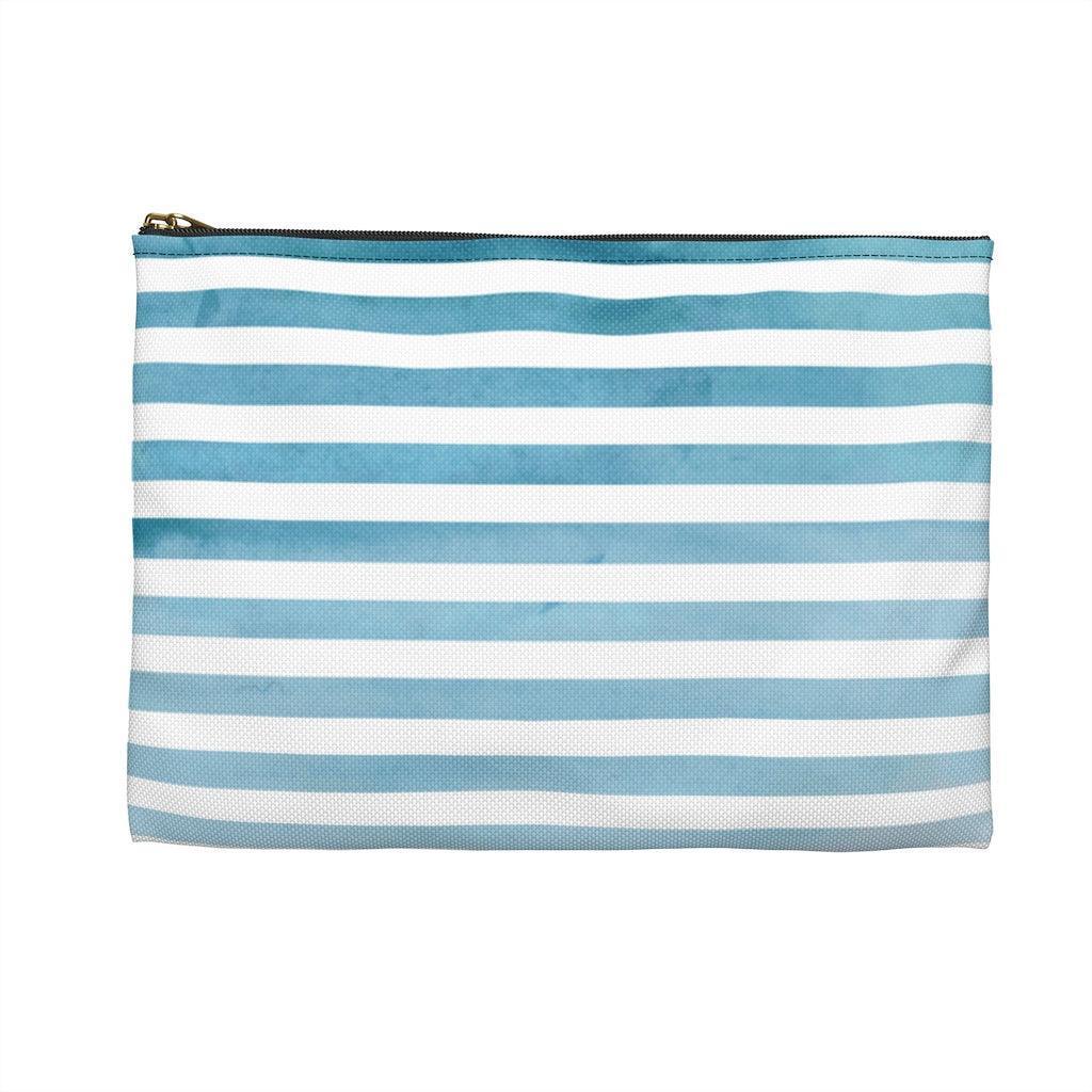 Ocean Blue | Striped Tote Bag - Departures Print Shop