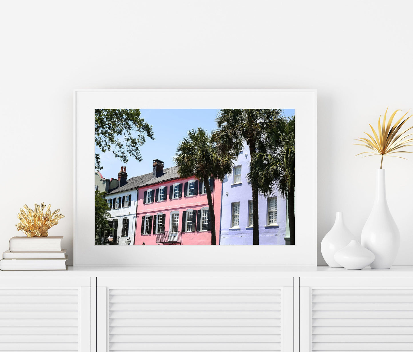 Rainbow Row III | Charleston Print - Departures Print Shop