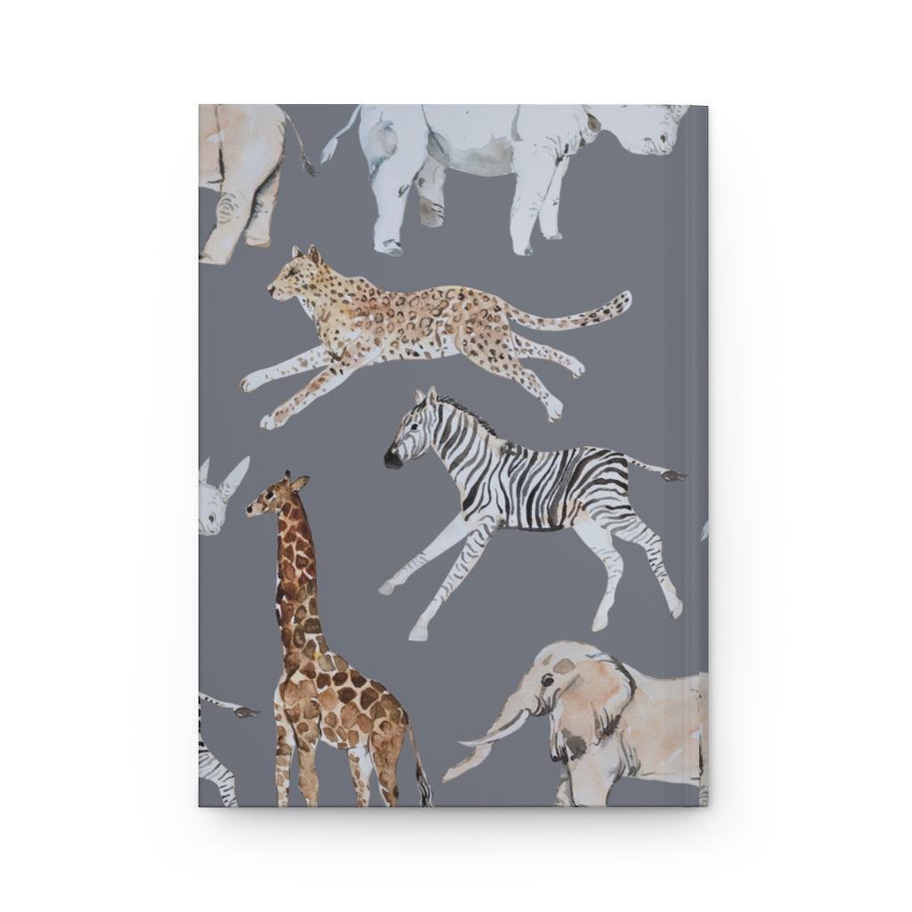 Tanzania Bucket List | Animal Print Notebook - Departures Print Shop