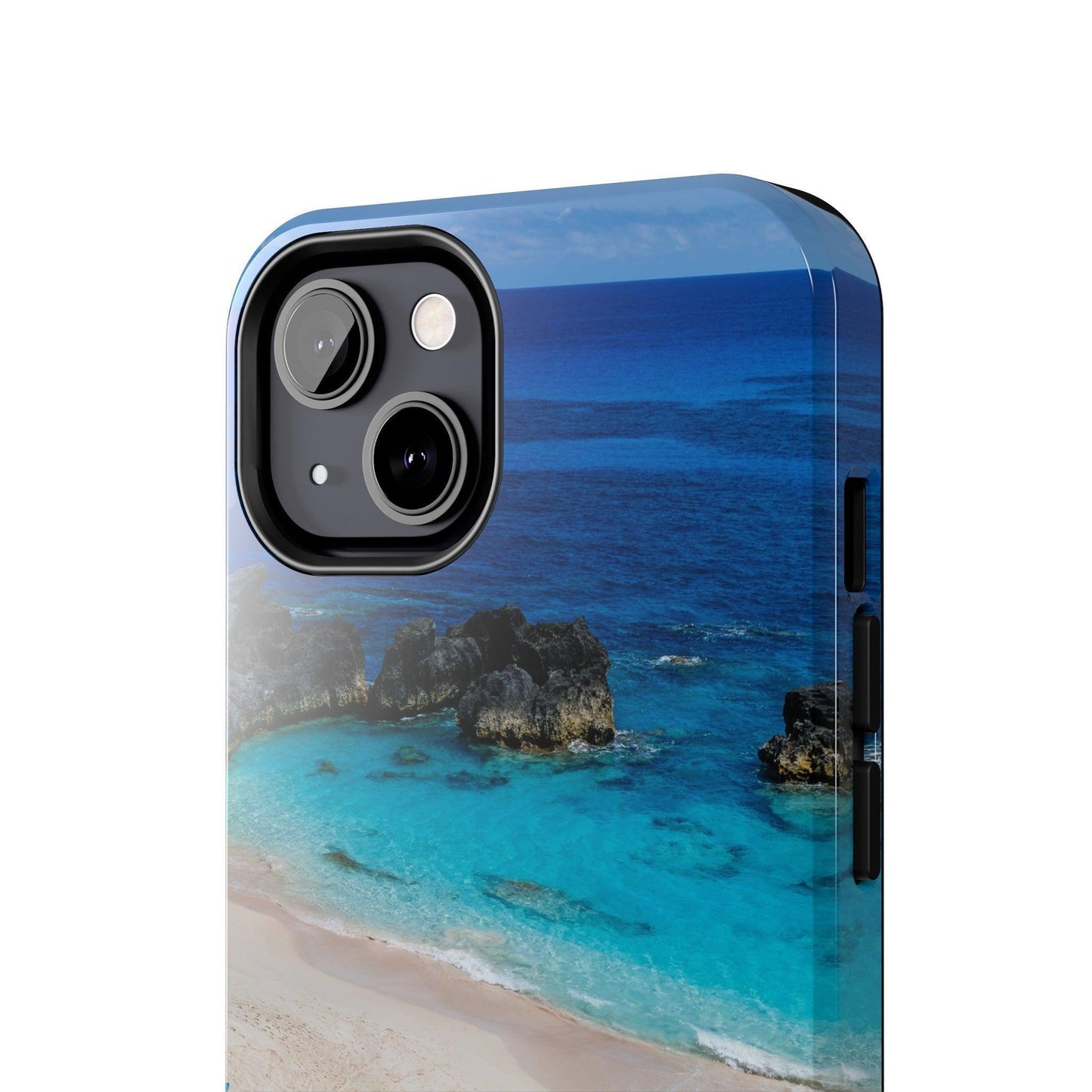 Bermuda Beach Umbrellas Phone Case