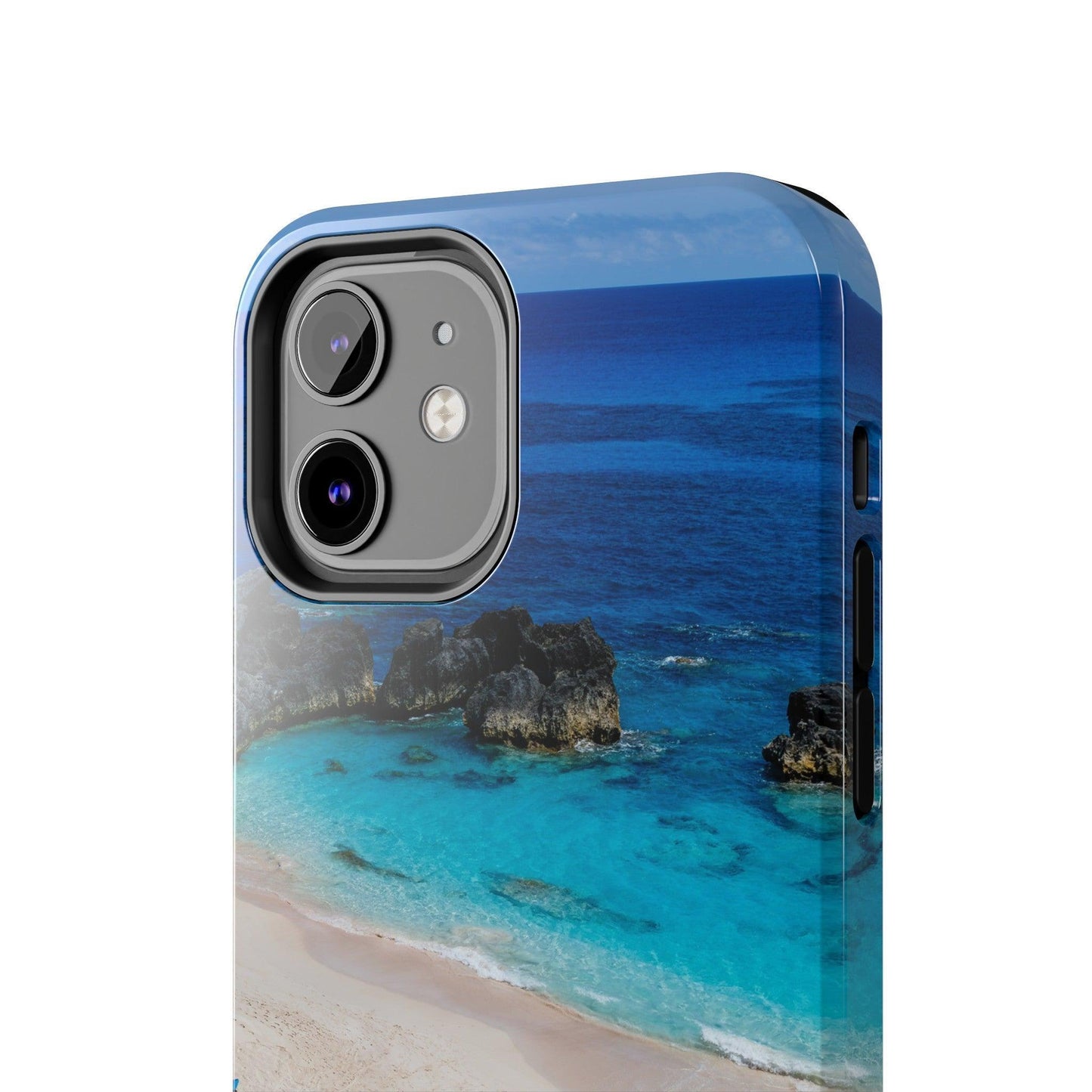 Bermuda Beach Umbrellas Phone Case