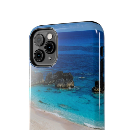 Bermuda Beach Umbrellas Phone Case