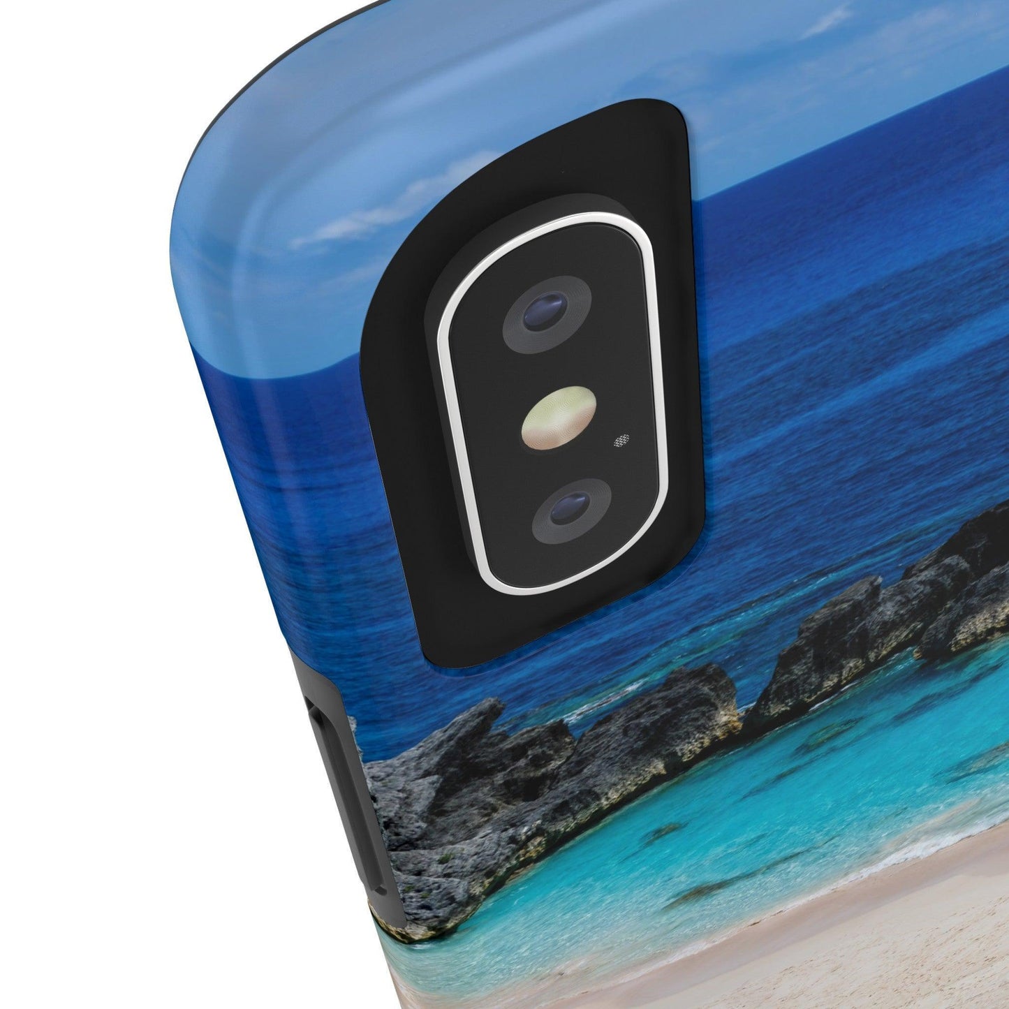 Bermuda Beach Umbrellas Phone Case