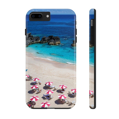 Bermuda Beach Umbrellas Phone Case