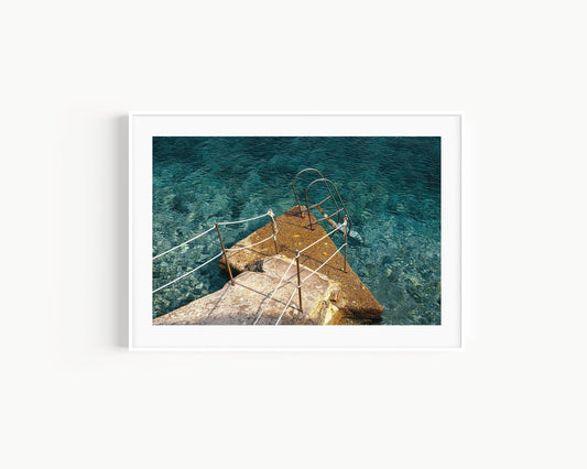 Afternoon Dip | Beach Photography Print - Departures Print Shop