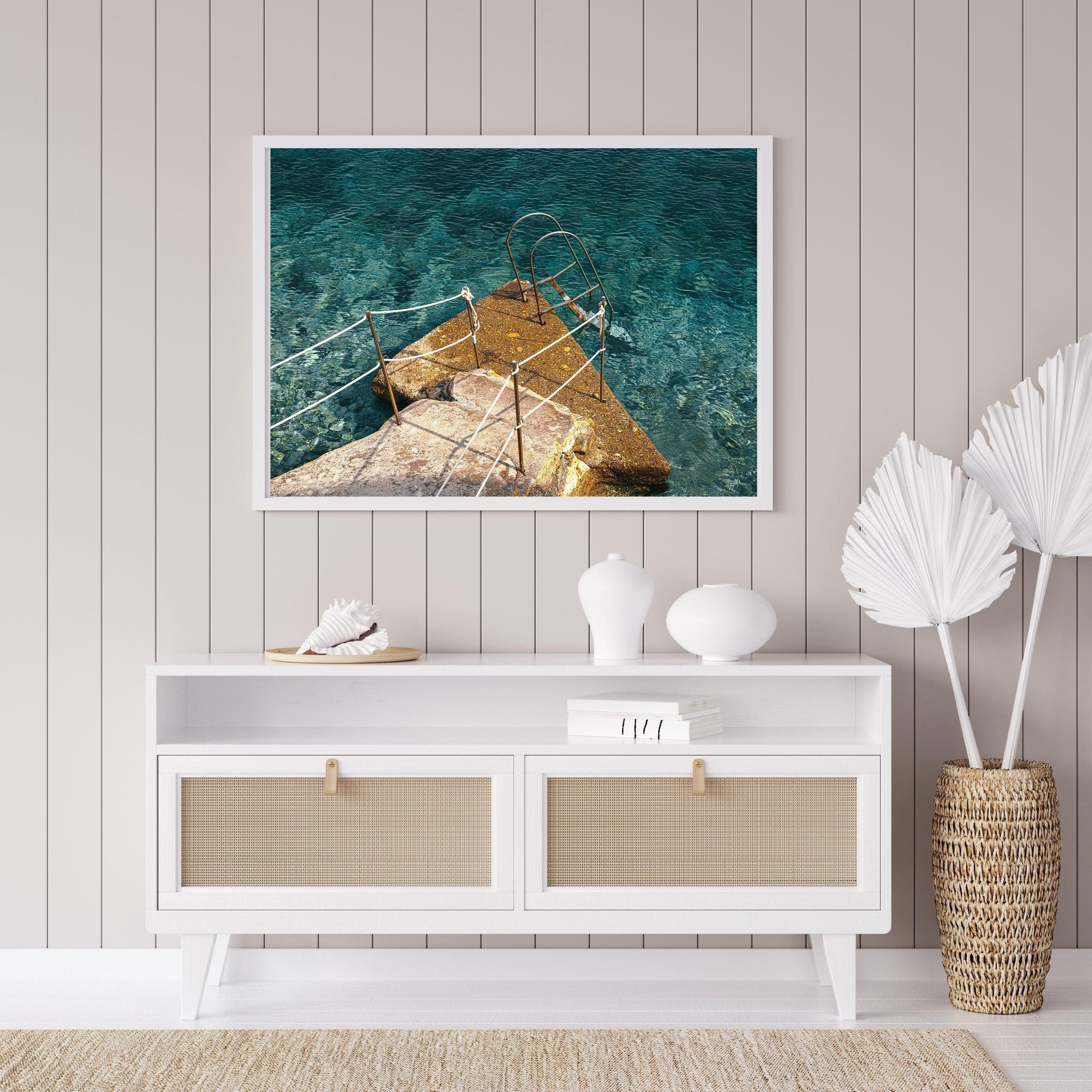 Afternoon Dip | Beach Photography Print - Departures Print Shop