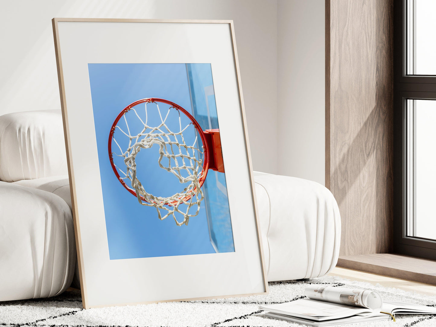 Basketball Hoop Print - Departures Print Shop