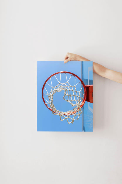 Basketball Hoop Print - Departures Print Shop