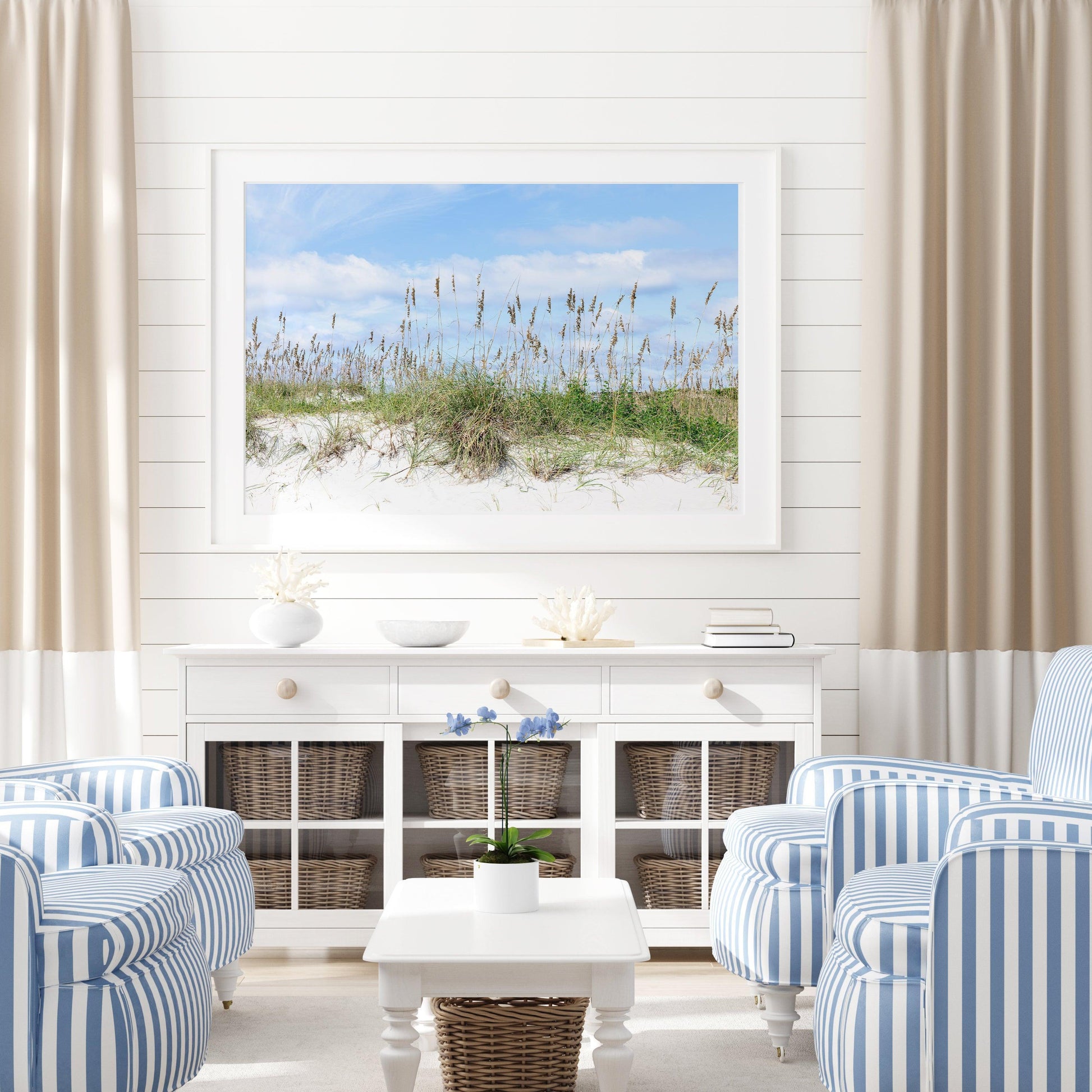 Beach Dunes Photography Print - Departures Print Shop