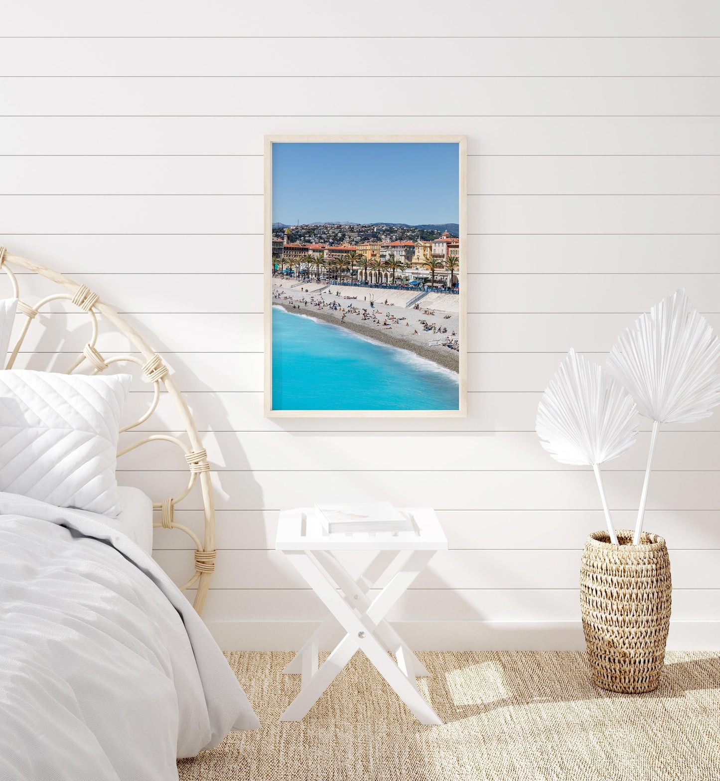 Beaches of Nice France | French Riviera Photography Print - Departures Print Shop