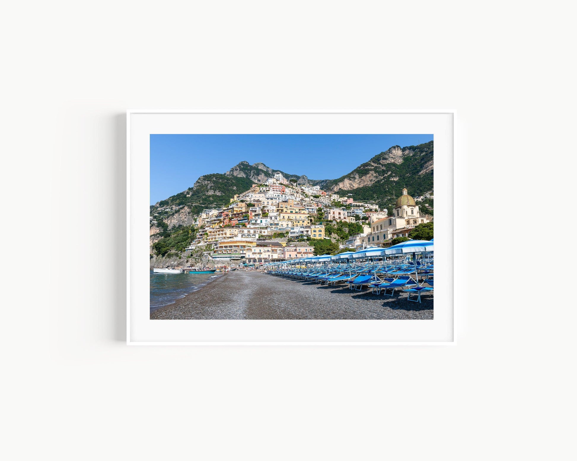 Beaches of Positano | Amalfi Coast Italy Photography - Departures Print Shop