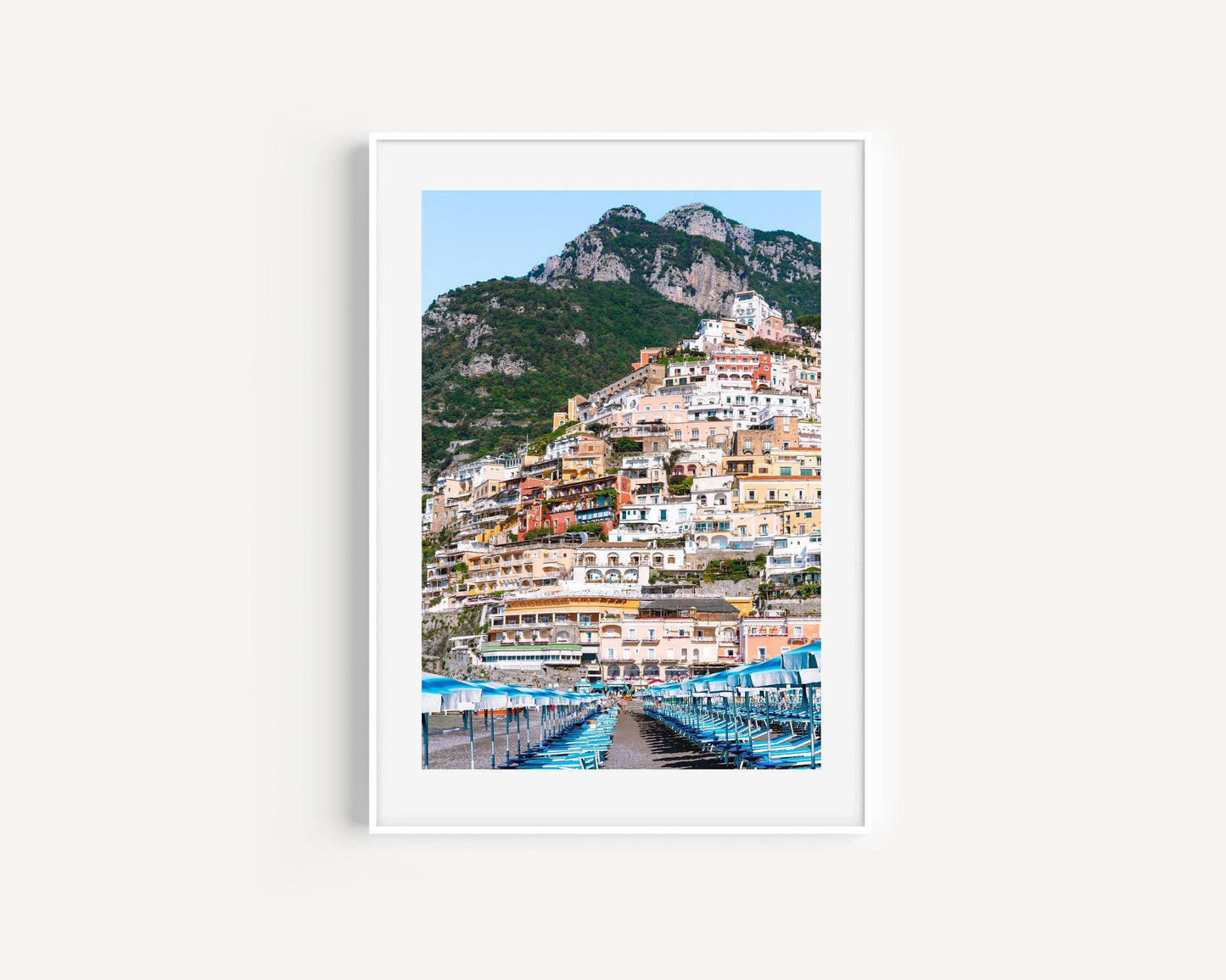 Beaches of Positano II | Amalfi Coast Italy Photography - Departures Print Shop