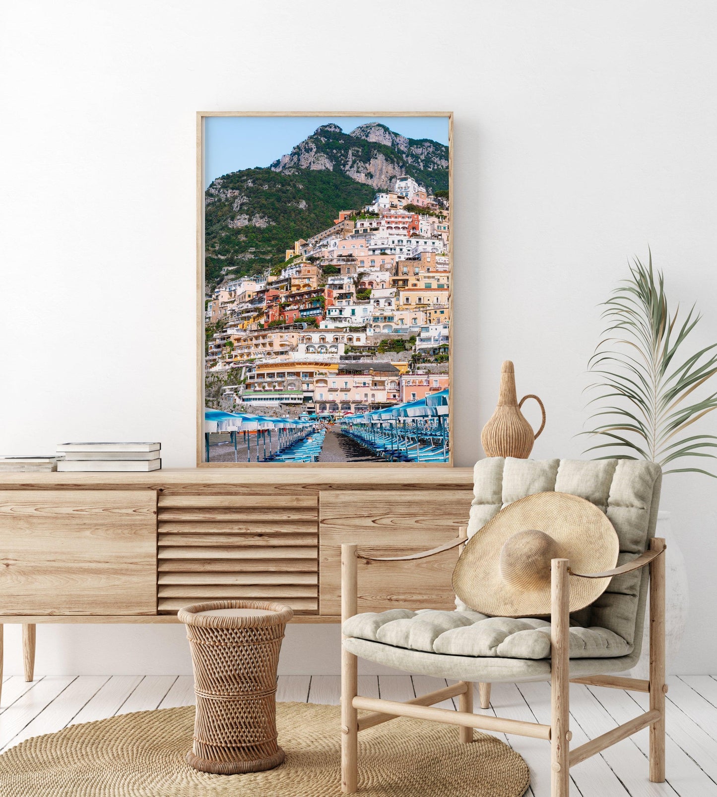 Beaches of Positano II | Amalfi Coast Italy Photography - Departures Print Shop