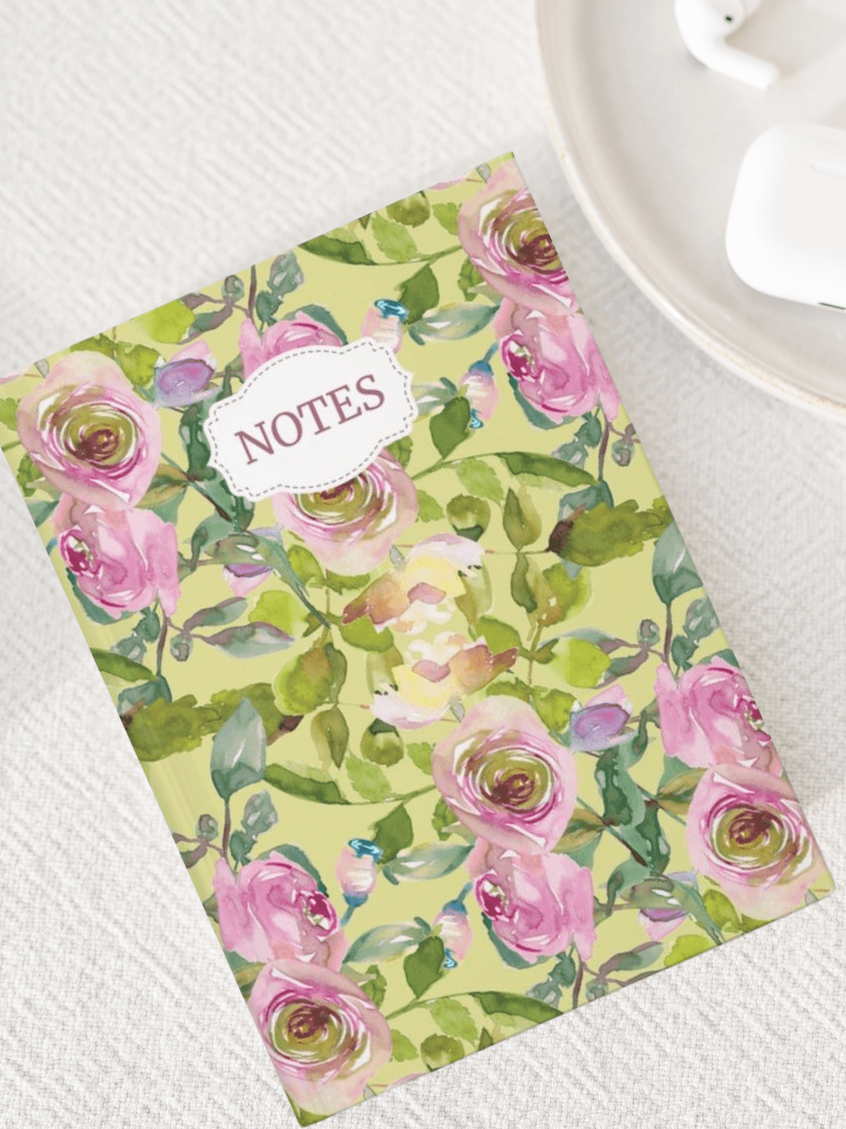 Birmingham | Floral Print Hardcover Notebook - Departures Print Shop