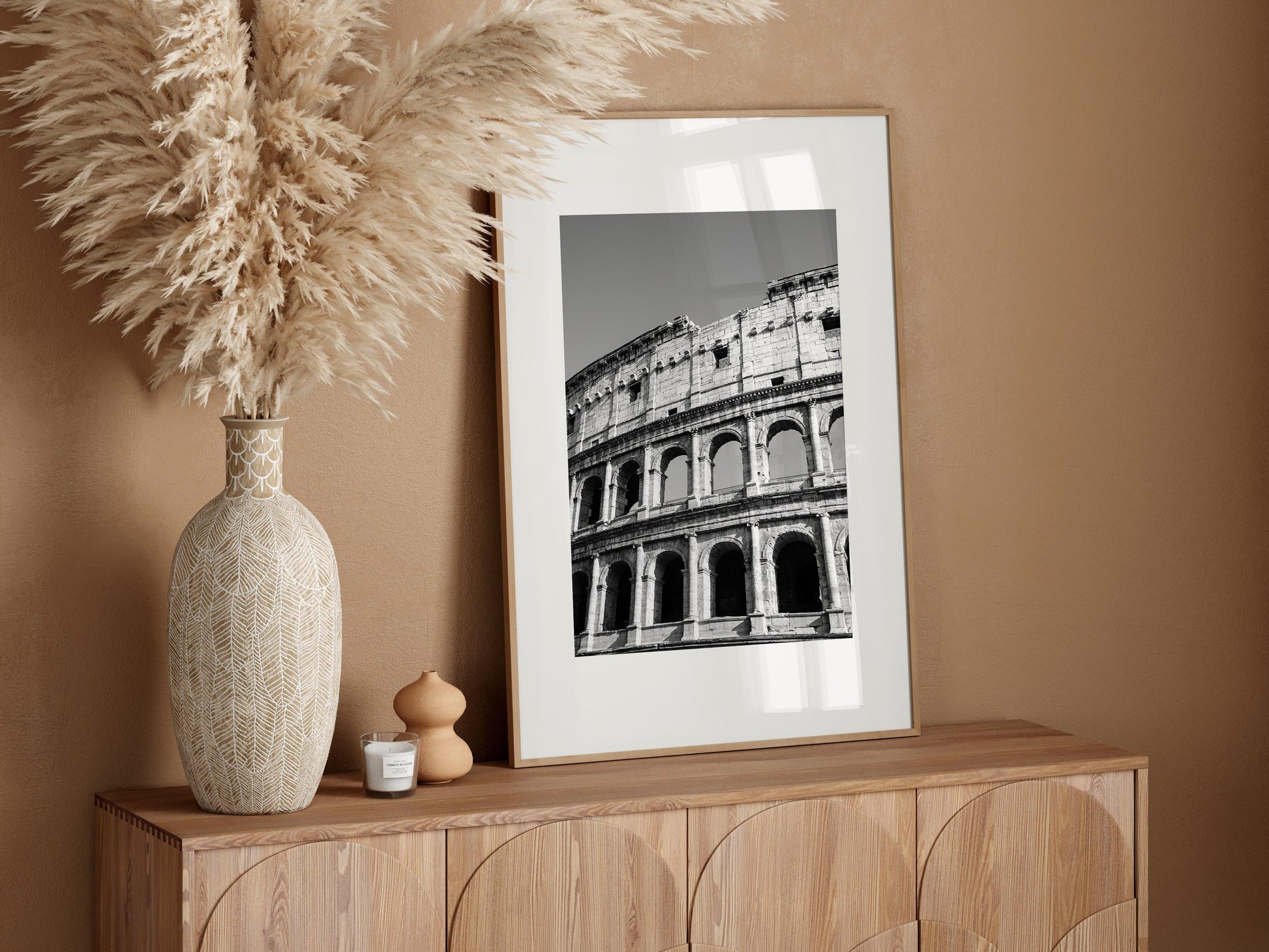 Black and White Roman Colosseum III | Rome Italy Photography - Departures Print Shop