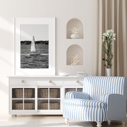 Sail Away | Beach Photography Print - Departures Print Shop