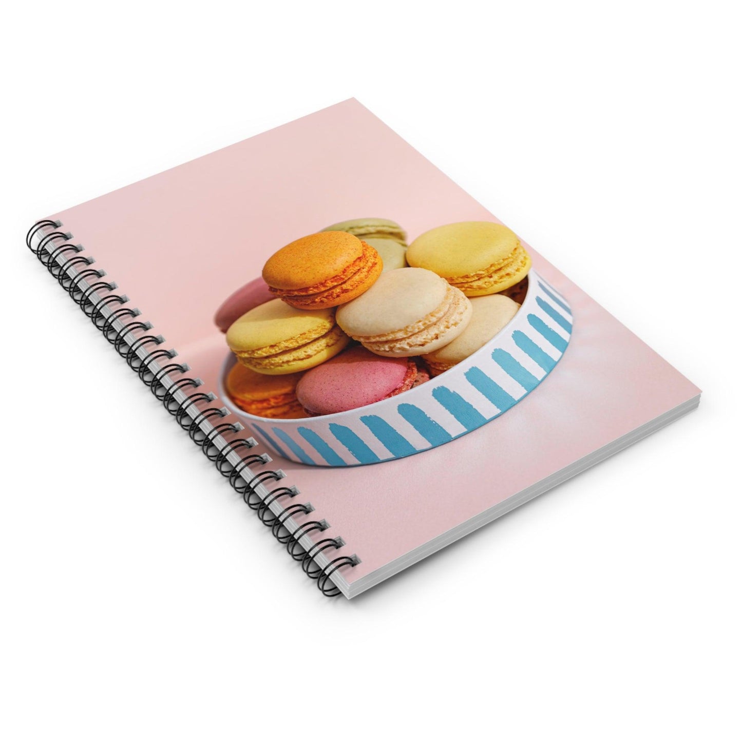 Box of French Macarons Spiral Notebook - Departures Print Shop