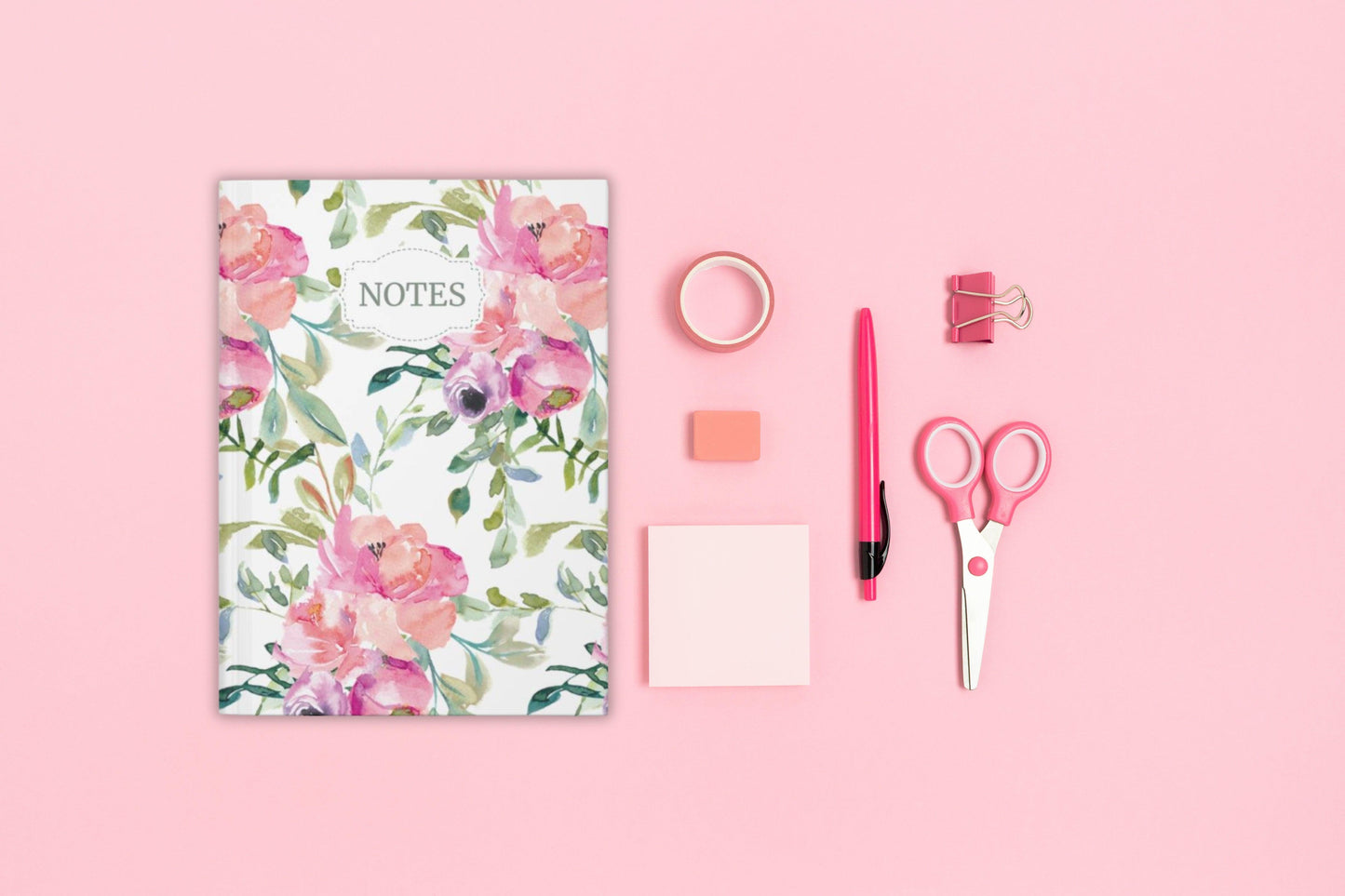 Charleston | Floral Print Hardcover Notebook - Departures Print Shop