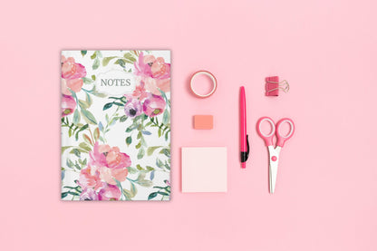 Charleston | Floral Print Hardcover Notebook - Departures Print Shop