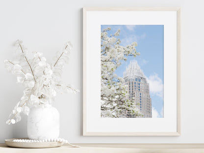 Charlotte Spring Skyline Print - Departures Print Shop