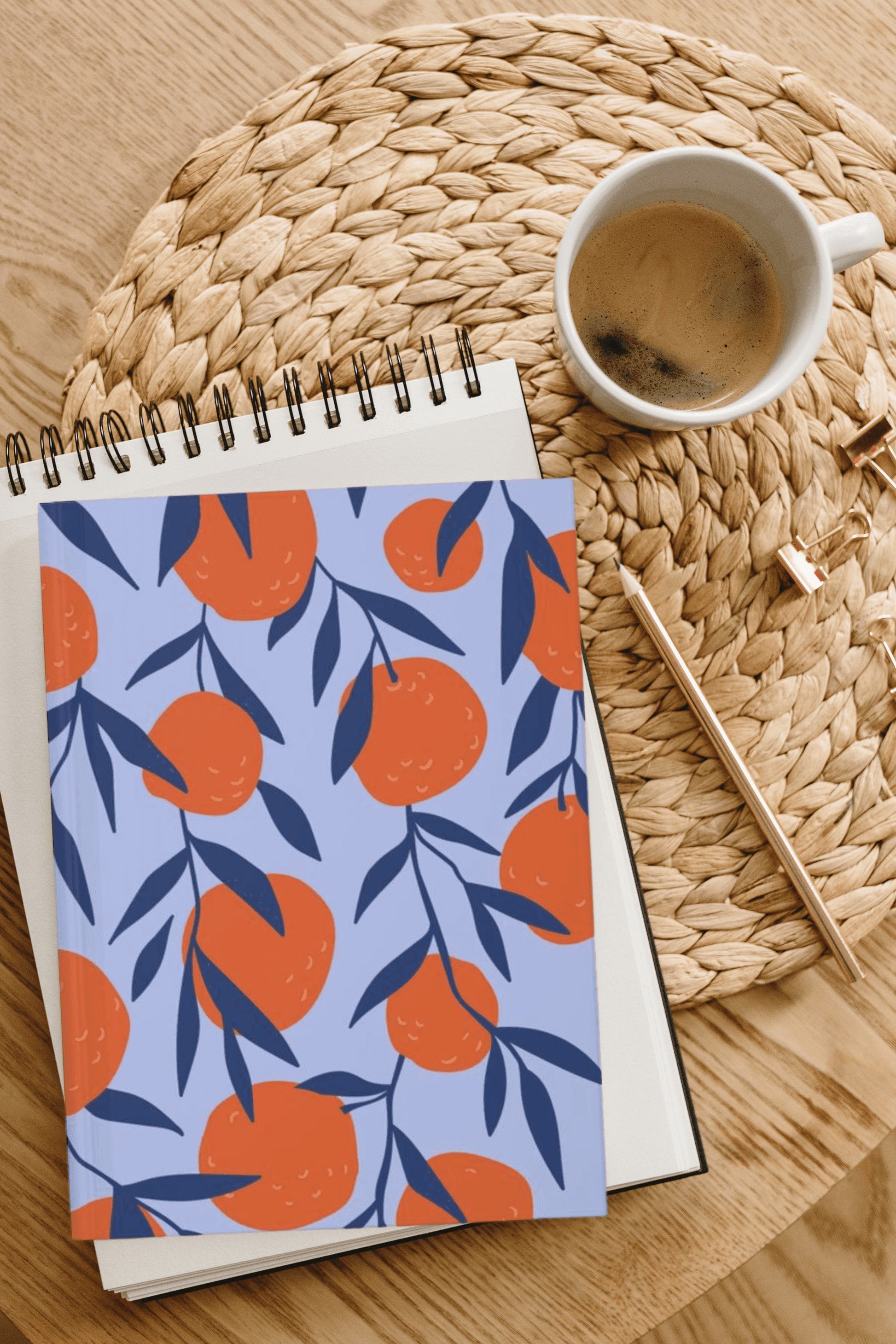 Clementine | Hardcover Notebook - Departures Print Shop