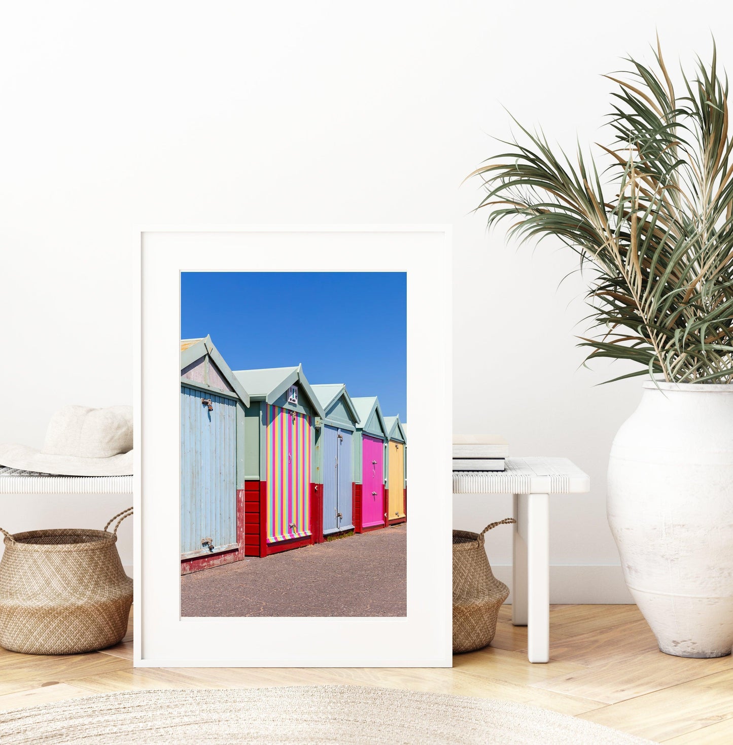 Colorful Beach Huts II | Beach Photography Print - Departures Print Shop