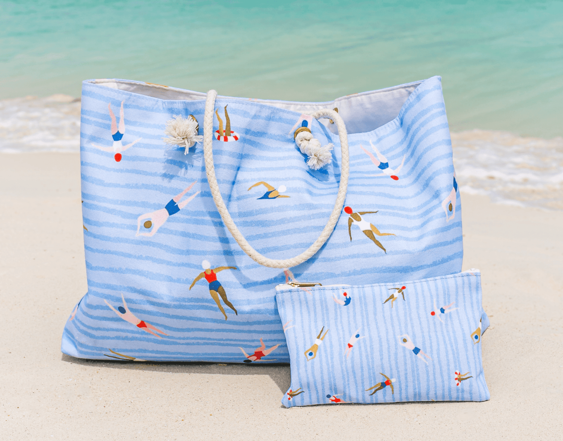 Dive In | Beach Bag | Beach Tote - Departures Print Shop