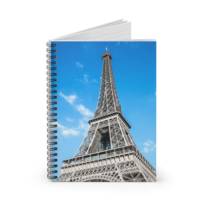 Eiffel Tower Paris France Spiral Notebook - Departures Print Shop